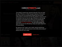 Tablet Screenshot of czechstreets.us
