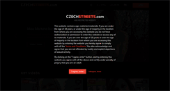 Desktop Screenshot of czechstreets.com